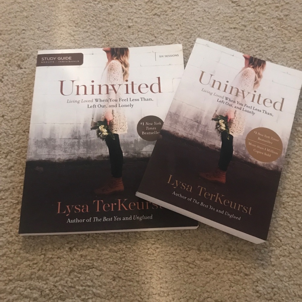 Uninvited book and study guide brand new